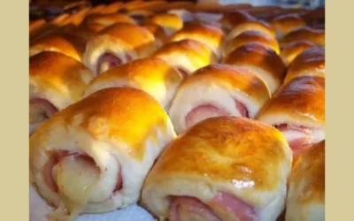 Enroladinhos de Presunto e Queijo Como preparar